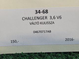 bontott DODGE CHALLENGER Automata Váltókar