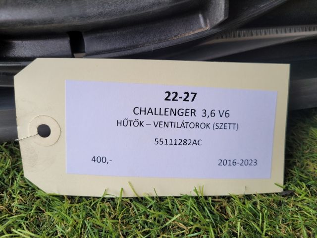 bontott DODGE CHALLENGER Hűtő Ventilátor(ok), Radiátor(ok) Szett