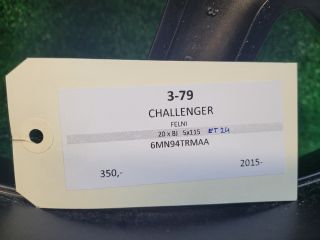 bontott DODGE CHALLENGER Alufelni (1 db)