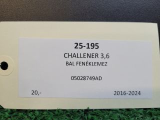 bontott DODGE CHALLENGER Bal Fenéklemez