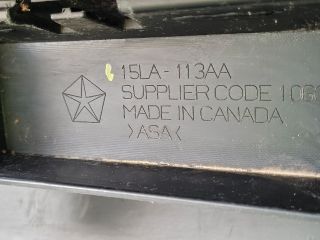 bontott DODGE CHALLENGER Első Lökhárító (Részeivel)