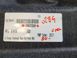 bontott DODGE CHALLENGER Hátfal Burkolat