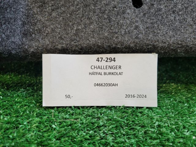 bontott DODGE CHALLENGER Hátfal Burkolat