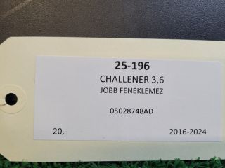 bontott DODGE CHALLENGER Jobb Fenéklemez