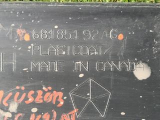 bontott DODGE CHALLENGER Jobb Küszöb Légterelő