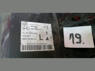 bontott DS DS 7 Bal első Lámpabúra