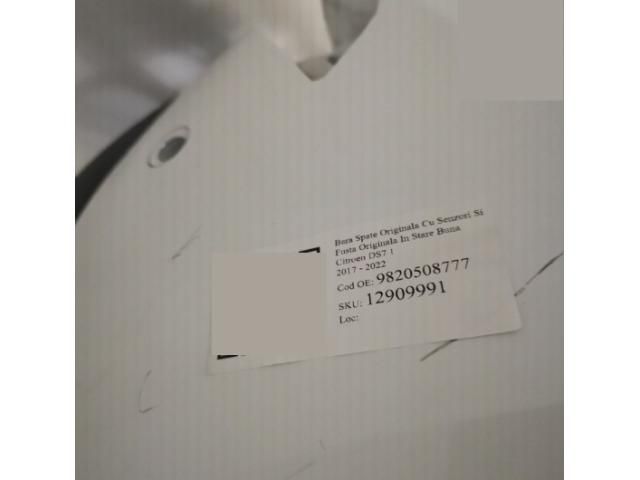 bontott DS DS 7 Hátsó Lökhárító (Részeivel)