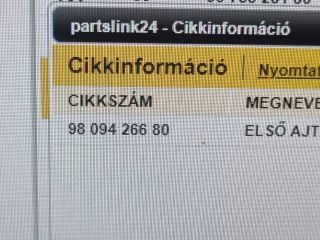 bontott DS DS 7 Jobb első Ajtóhatároló