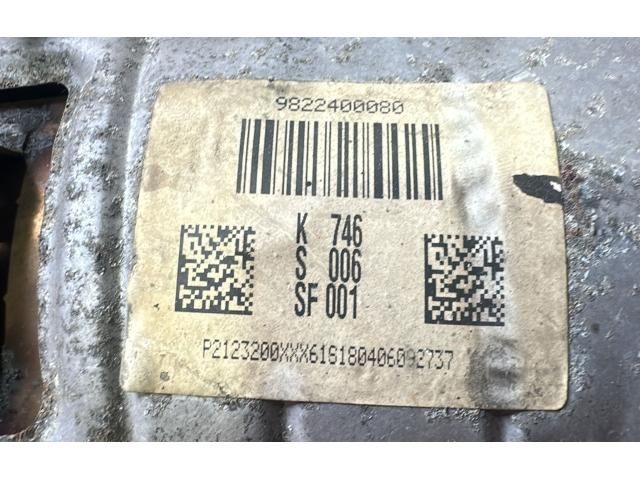 bontott DS DS 7 Részecskeszűrő