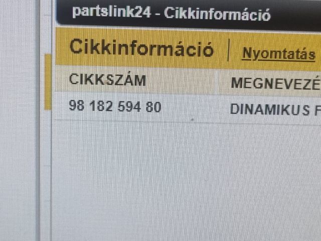 bontott DS DS 7 Szíjfeszítő Görgő