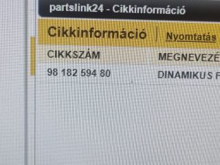 bontott DS DS 7 Szíjfeszítő Görgő