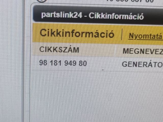 bontott DS DS 7 Szíjfeszítő Görgő
