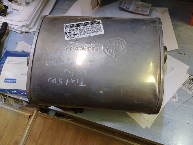 bontott FIAT 500 Hátsó Kipufogó Dob