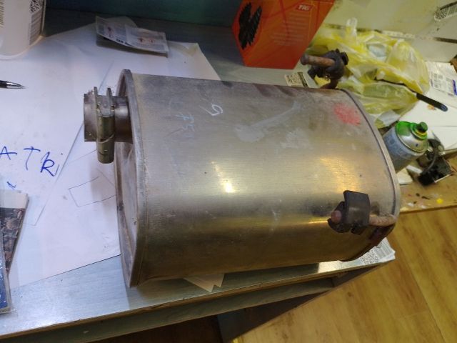 bontott FIAT 500 Hátsó Kipufogó Dob