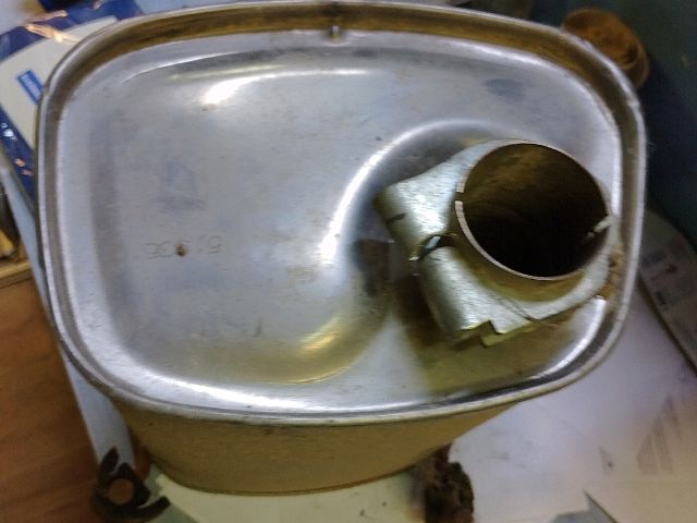 bontott FIAT 500 Hátsó Kipufogó Dob