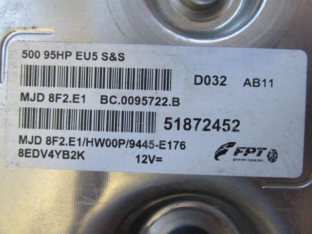 bontott FIAT 500 Motorvezérlő