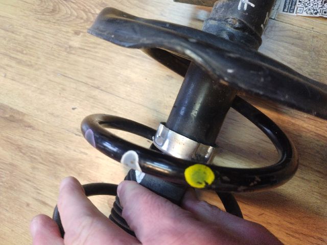 bontott FIAT 500 Bal első Gólyaláb (Lengécsillapító, Rugó)