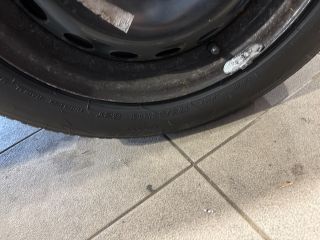 bontott FIAT 500 Acélfelni Gumival (1 db)