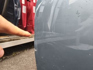 bontott FIAT 500 Bal első Ajtó (Üres lemez)