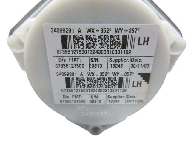 bontott FIAT 500 Bal első Biztonsági Öv