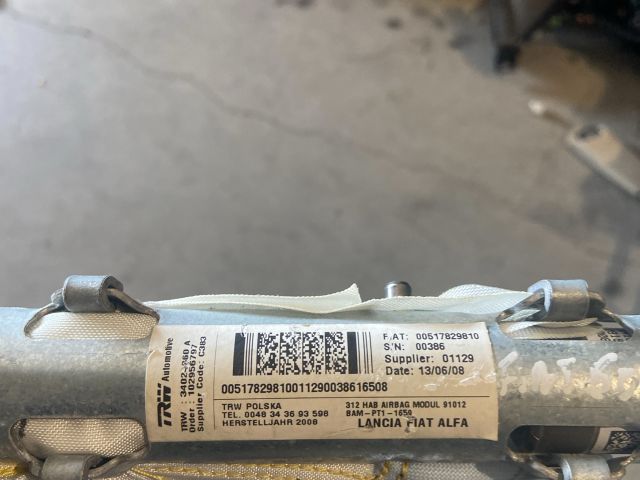 bontott FIAT 500 Bal első Függöny Légzsák
