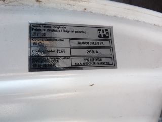 bontott FIAT 500 Csomagtérajtó (Üres lemez)