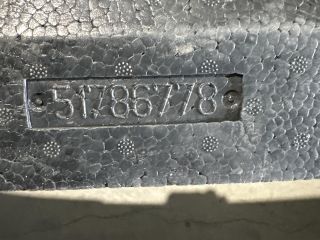 bontott FIAT 500 Első Lökhárító Ütközés Elnyelő Hab