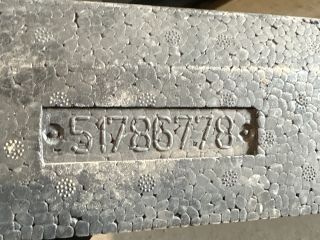 bontott FIAT 500 Első Lökhárító Ütközés Elnyelő Hab