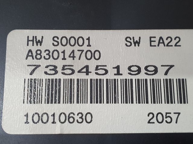 bontott FIAT 500 Fűtéskapcsoló (digit klímás)