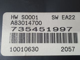 bontott FIAT 500 Fűtéskapcsoló (digit klímás)