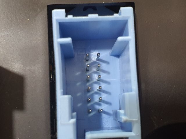 bontott FIAT 500 Fűtéskapcsoló (digit klímás)