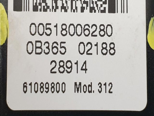 bontott FIAT 500 Gyújtáskapcsoló