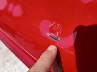 bontott FIAT 500 Hátsó Lökhárító (Üresen)