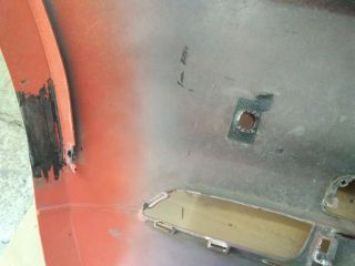 bontott FIAT 500 Hátsó Lökhárító (Üresen)