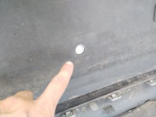 bontott FIAT 500 Hátsó Lökhárító (Üresen)