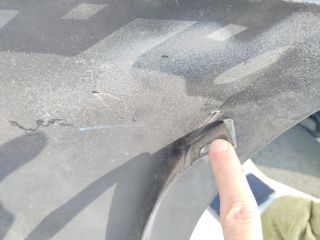 bontott FIAT 500 Hátsó Lökhárító (Üresen)