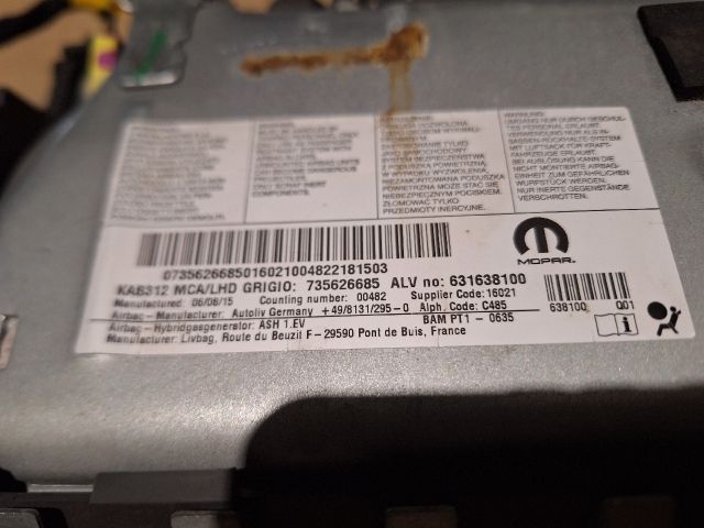 bontott FIAT 500 Jobb Térdlégzsák