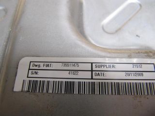 bontott FIAT 500 Kormányszervó Motor (Elektromos)