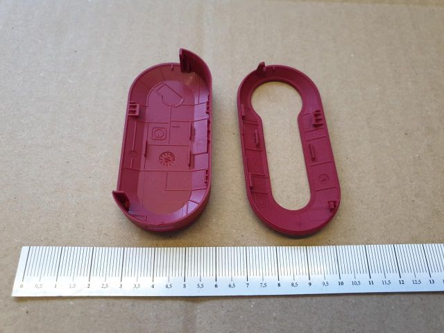 bontott FIAT 500 Kulcsház