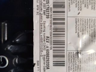 bontott FIAT 500 Utasoldali Légzsák