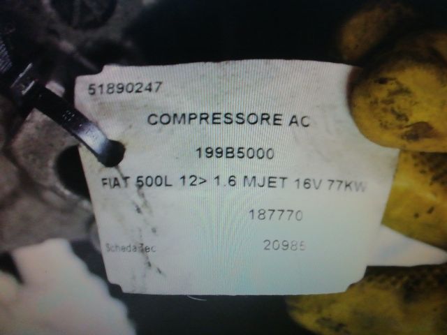 bontott FIAT 500L Klímakompresszor