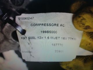 bontott FIAT 500L Klímakompresszor