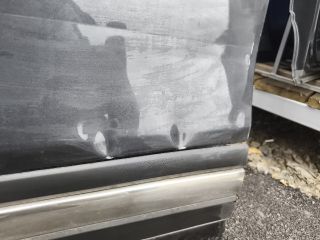 bontott FIAT 500L Bal első Ajtó (Üres lemez)