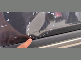 bontott FIAT 500L Bal hátsó Ajtó (Üres lemez)