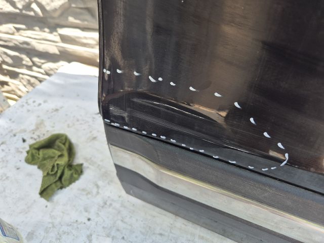 bontott FIAT 500L Bal hátsó Ajtó (Üres lemez)