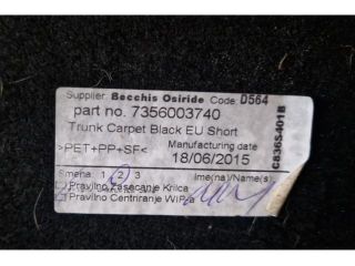 bontott FIAT 500L Csomagtér Kárpit