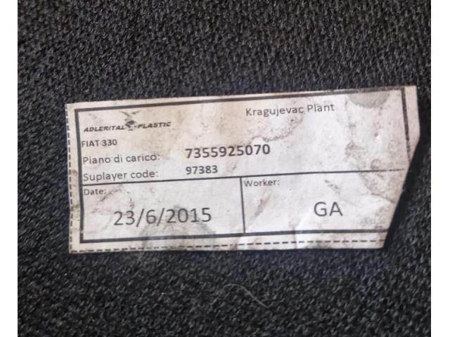 bontott FIAT 500L Csomagtér Kárpit