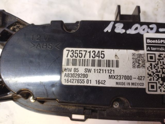 bontott FIAT 500L Fűtéskapcsoló (digit klímás)