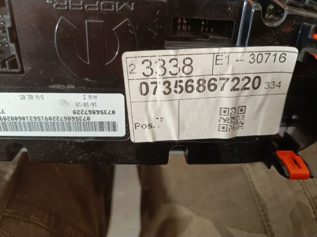 bontott FIAT 500X Fűtéskapcsoló