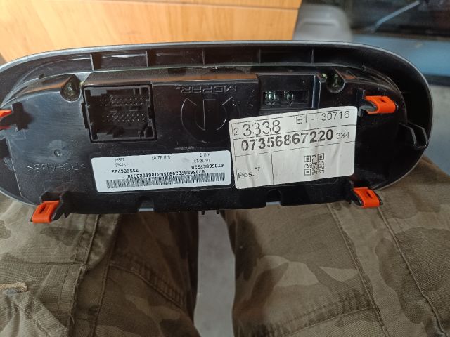 bontott FIAT 500X Fűtéskapcsoló